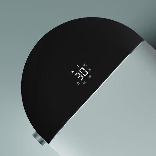 Электронный унитаз-биде напольный Timo ТЕ-741B белый с сиденьем микролифт безободковый смыв торнадо - фото 5