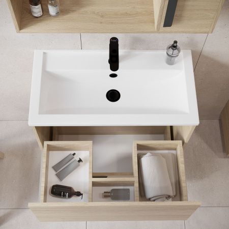 Тумба под раковину Viant КЕЛЬН VKEL60FOSD-T2Y 60х40 напольная цвет бежевый