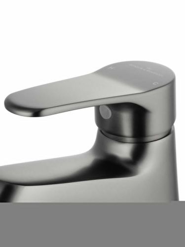 Смеситель Wonzon & Woghand WW-A40212-BGG на раковину серый - фото 4