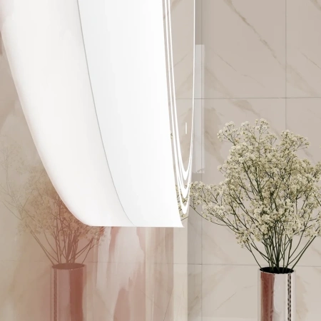 Зеркало с подсветкой и антизапотевателем Art&Max BOLOGNA AM-Bol-D770-DS-F-H 80х80 подвесное