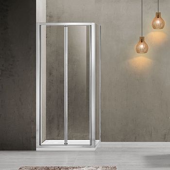 Душевой уголок Vincea Garda VSR-1G9090CL 90х90 стекло прозрачное профиль хром без поддона
