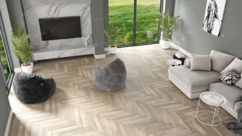 SPC ламинат Alpine Floor Parquet Premium ECO 19-5 MC Дуб Натуральный Отбеленный толщина 0.8 см 43 класс 600х125 - фото 3