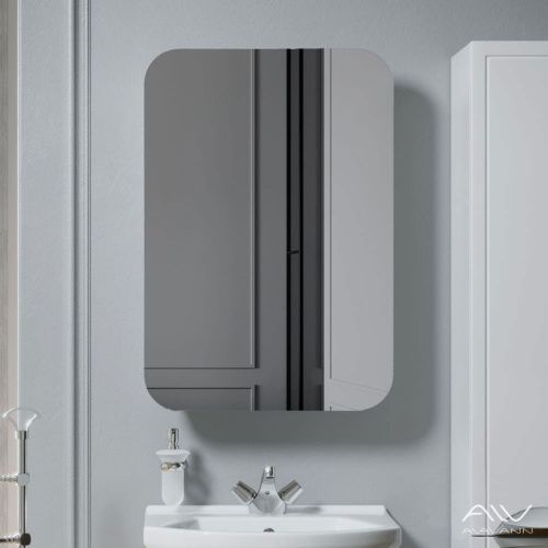 Зеркало-шкаф Alavann Monaco ALV0284001 80х60 подвесной цвет белый - фото 3