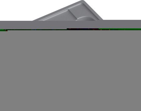 Кухонная мойка Granfest Quarz 48 темно-серый 50х50 цвет серый поверхность матовая