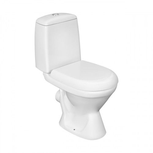 Унитаз-компакт напольный с бачком Jika Era 8245320002429 белый без сиденья каскадный смыв - фото 5