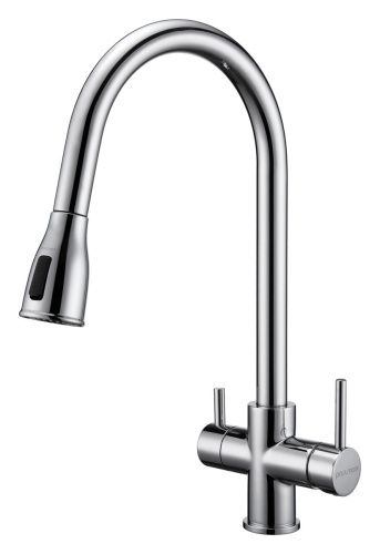 Смеситель для кухни Paulmark LANGE La214212-CR на мойку хром