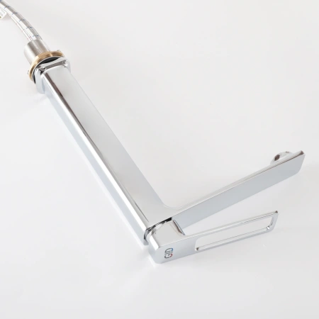 Смеситель для раковины Gid Cascada L057CHD на столешницу хром