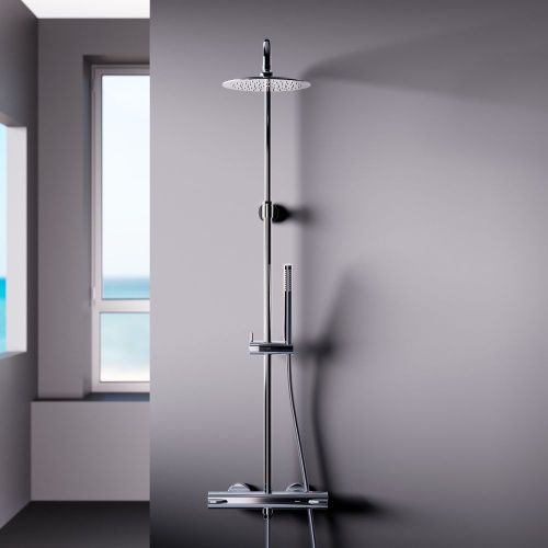 Душевая стойка Damixa Scandinavian Pure 936800000 настенная цвет хром - фото 4