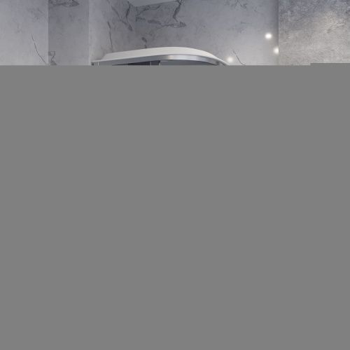 Душевая кабина Niagara Eco E120/80/13L/TN 120х80 асимметричная с крышей ориентация левая - фото 3