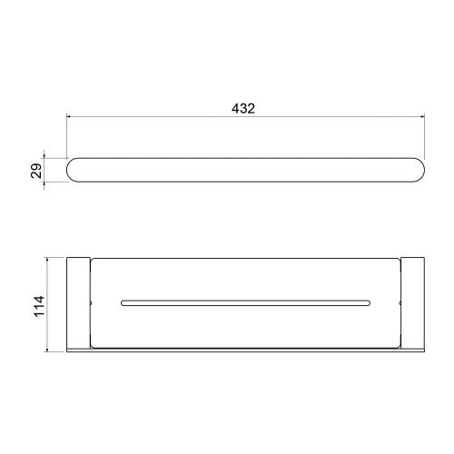 Полка Timo Saona 13073/00 - фото 2