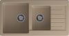 Кухонная мойка Granfest Practik P-980KL песочный 100х50 цвет бежевый поверхность матовая