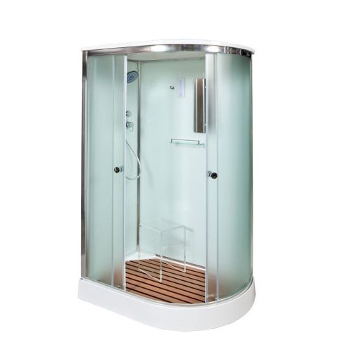 Душевая кабина AvaCan D102SLEL 120х80 асимметричная с крышей ориентация левая - фото 3