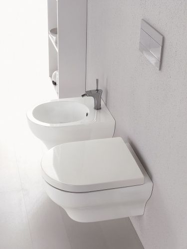 Биде подвесное Olympia Clear CLE220101 цвет белый - фото 3