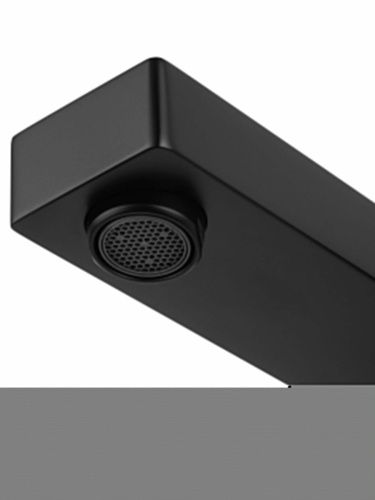 Смеситель для раковины Wonzon & Woghand Cube WW-88869016-MB встраиваемый в стену черный - фото 3