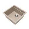 Кухонная мойка Grandex Aqua 500103 45х45 цвет бежевый поверхность матовая