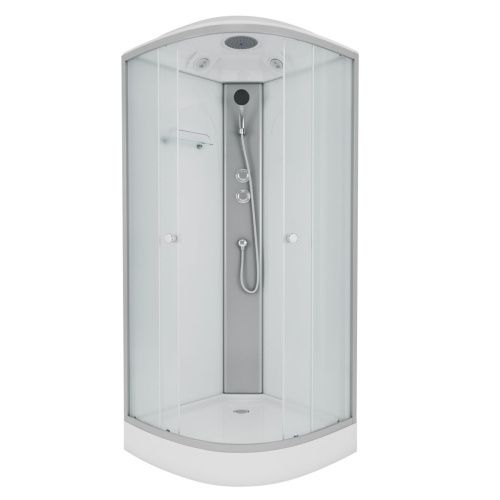 Душевая кабина Niagara Eco 43011423 90х90 четверть круга с крышей ориентация универсальная - фото 2