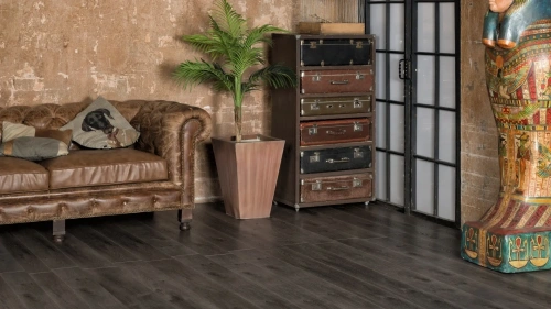 SPC ламинат Alpine Floor Premium XL ECO 7-11 MC Дуб Торфяной толщина 0.8 см 43 класс 1524х180 - фото 2