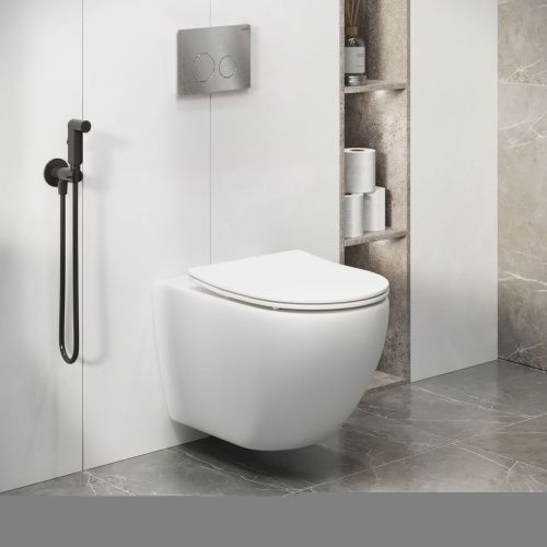 Инсталляция + кнопка смыва + унитаз Grossman Style 97.4411S.05.12M - фото 5