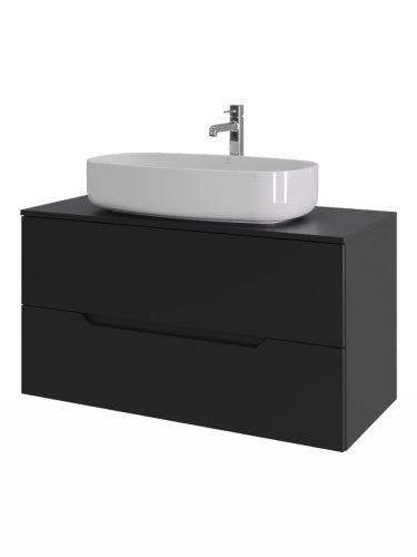 Тумба с раковиной Orange Line Li-100TubMDF+B07-675W 100х50