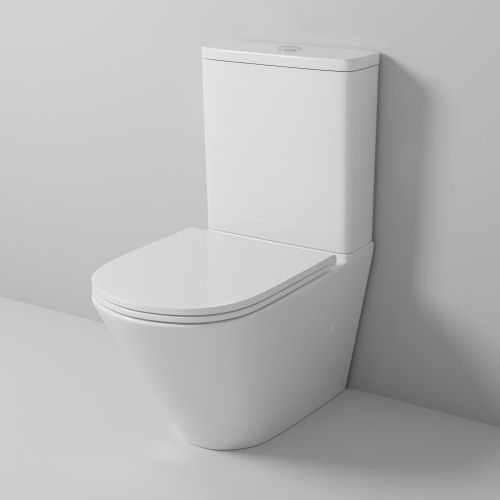 Унитаз напольный с бачком Grossman Торнадо GR-4449SQ белый с сиденьем микролифт безободковый смыв торнадо - фото 4