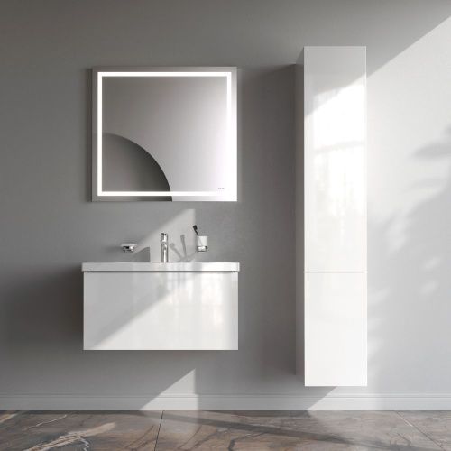 Тумба под раковину Am.Pm Gem M90FHX07521WG 80х40 подвесная цвет белый - фото 5