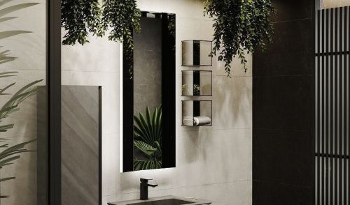 Зеркало Jorno INCLINE Inc.02.53/P/А/JR 120х50 подвесное - фото 3