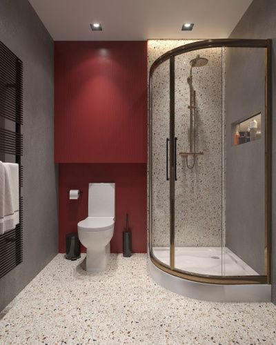 Душевой поддон акриловый Santek Палермо 1WH302477 80х80 белый - фото 3