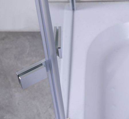 Душевой уголок Niagara Nova 66160811 100х100 стекло прозрачное профиль хром без поддона