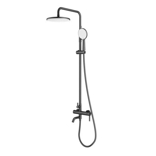 Душевая стойка Splenka S221.24.09 настенная цвет серый - фото 2