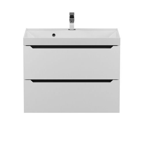 Тумба под раковину Uperwood Tanos 2930205141 70х50 подвесная цвет белый - фото 2