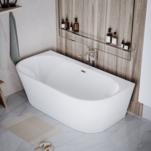 Ванна акриловая Grossman Cristal GR-17071 170х80 отдельностоящая овальная с каркасом - фото 5