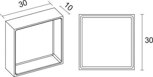 Полка в ванную Riho 207013 - фото 2