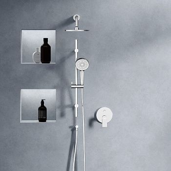 Душевая система Damixa Apollo 947530000 встраиваемая в стену цвет хром