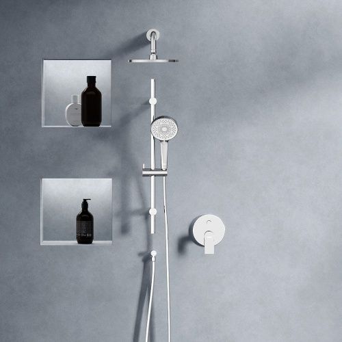 Душевая система Damixa Apollo 947530000 встраиваемая в стену цвет хром