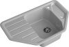 Кухонная мойка Granfest Corner C-800E серый 80х50 цвет серый поверхность матовая