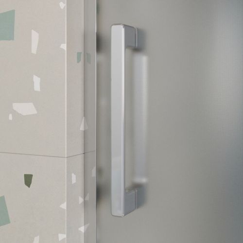 Душевая шторка на ванну Cezares TANDEM-SOFT TANDEM-SOFT-VF-2-180/145-P-Cr 180х145 стекло рифленое профиль хром ориентация универсальная - фото 3