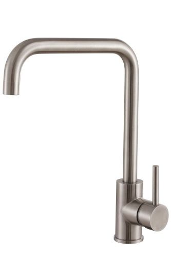 Смеситель для кухни AQG NOX LITE 05LIT500IS на столешницу никель