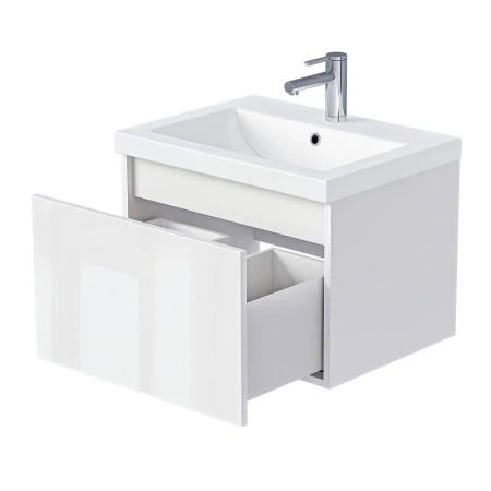 Тумба под раковину 1MarKa Aris Ц0000042281 60х40 цвет белый