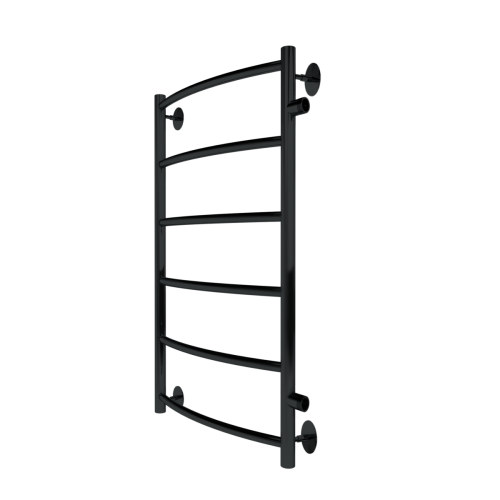 Полотенцесушитель Indigo Arc LASW70-30BR-б/п-50 39х70 водяной черный муар - фото 2