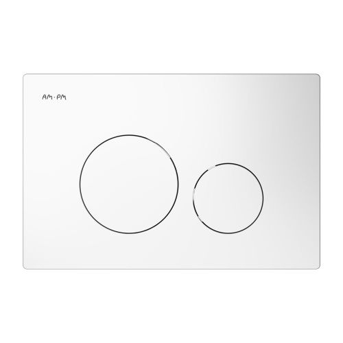 Клавиша смыва пневматическая Am.Pm Pro L I049001 цвет белый