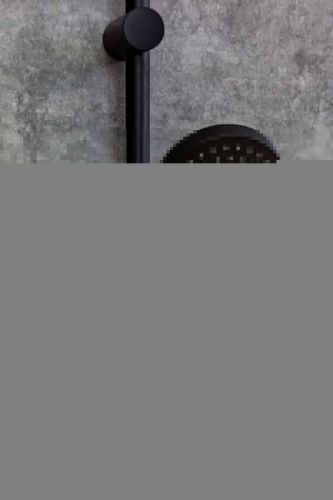 Душевая стойка Orange Aristo M19-932b настенная цвет черный - фото 4