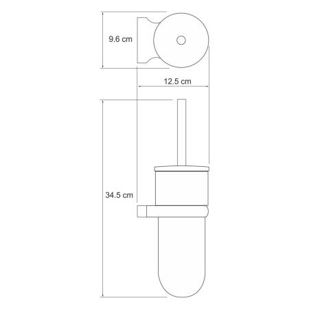 Ершик для унитаза WasserKRAFT 6827