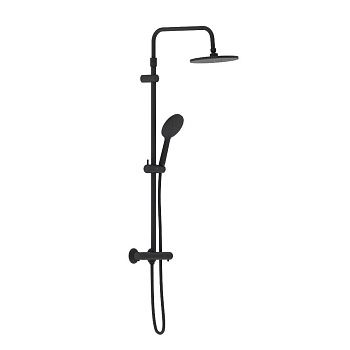 Душевая стойка Damixa Jupiter 977800300 настенная цвет черный