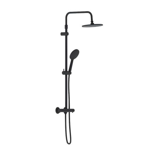 Душевая стойка Damixa Jupiter 977800300 настенная цвет черный