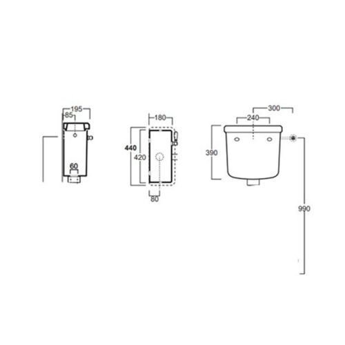 Бачок для унитаза Simas Arcade AR812Bbi - фото 2
