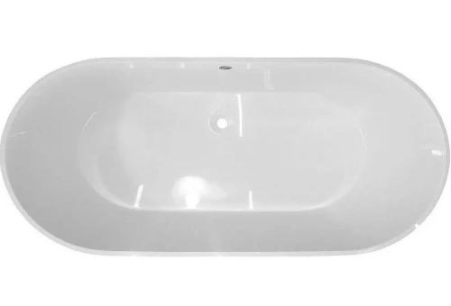 Ванна из литьевго мрамора Taliente Nemi Matt NE16878Matt 170х80 отдельностоящая овальная без ножек и каркаса - фото 2