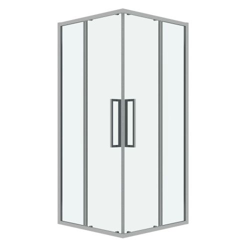 Душевой уголок Grossman Cosmo 300.K33.02.8080.10.00 80х80 стекло прозрачное профиль хром без поддона