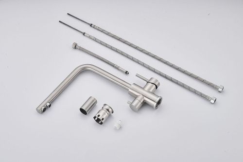 Смеситель для кухни Fmark FS0962L на мойку сатин - фото 3