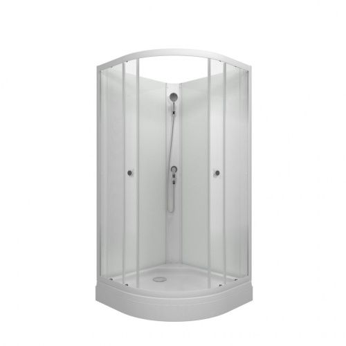 Душевая кабина Тритон Лайт Щ0000070695 90х90 четверть круга без крыши ориентация универсальная - фото 4