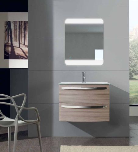 Зеркало с подсветкой Cezares 45007 80х70 подвесное - фото 4